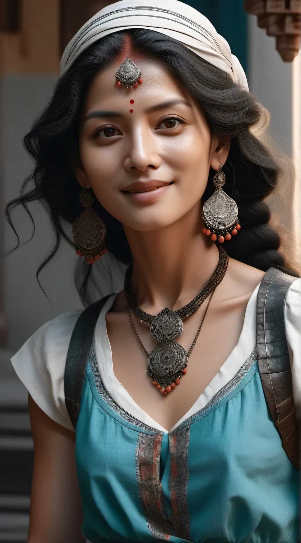 ai character: raidoapple  background