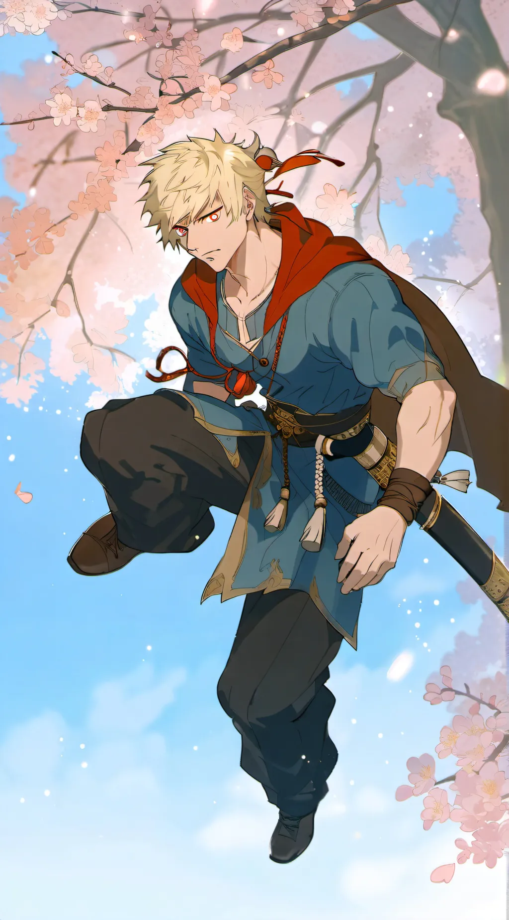 ai character: bakugo background