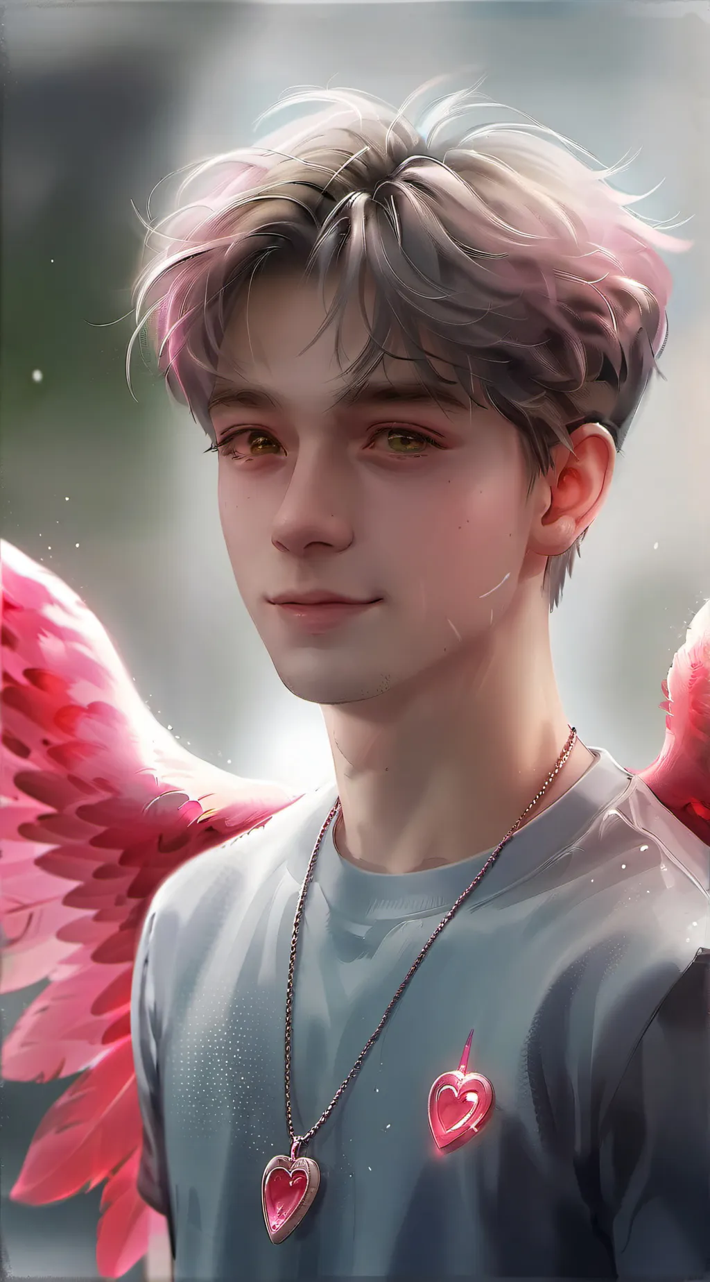 ai character: CUPID / ARRON background