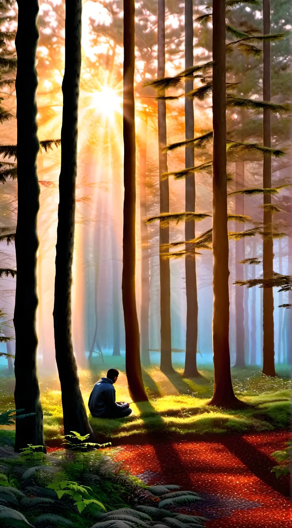 ai character: Lukas  background