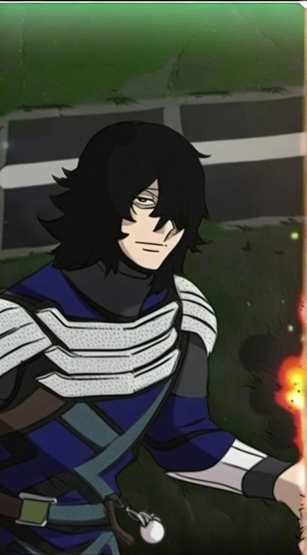 ai character: Shota aizawa  background