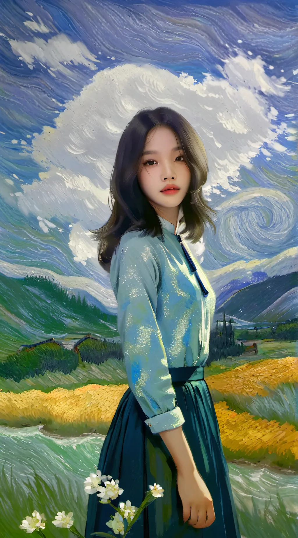 ai character: 🌸Lulu🌸 background