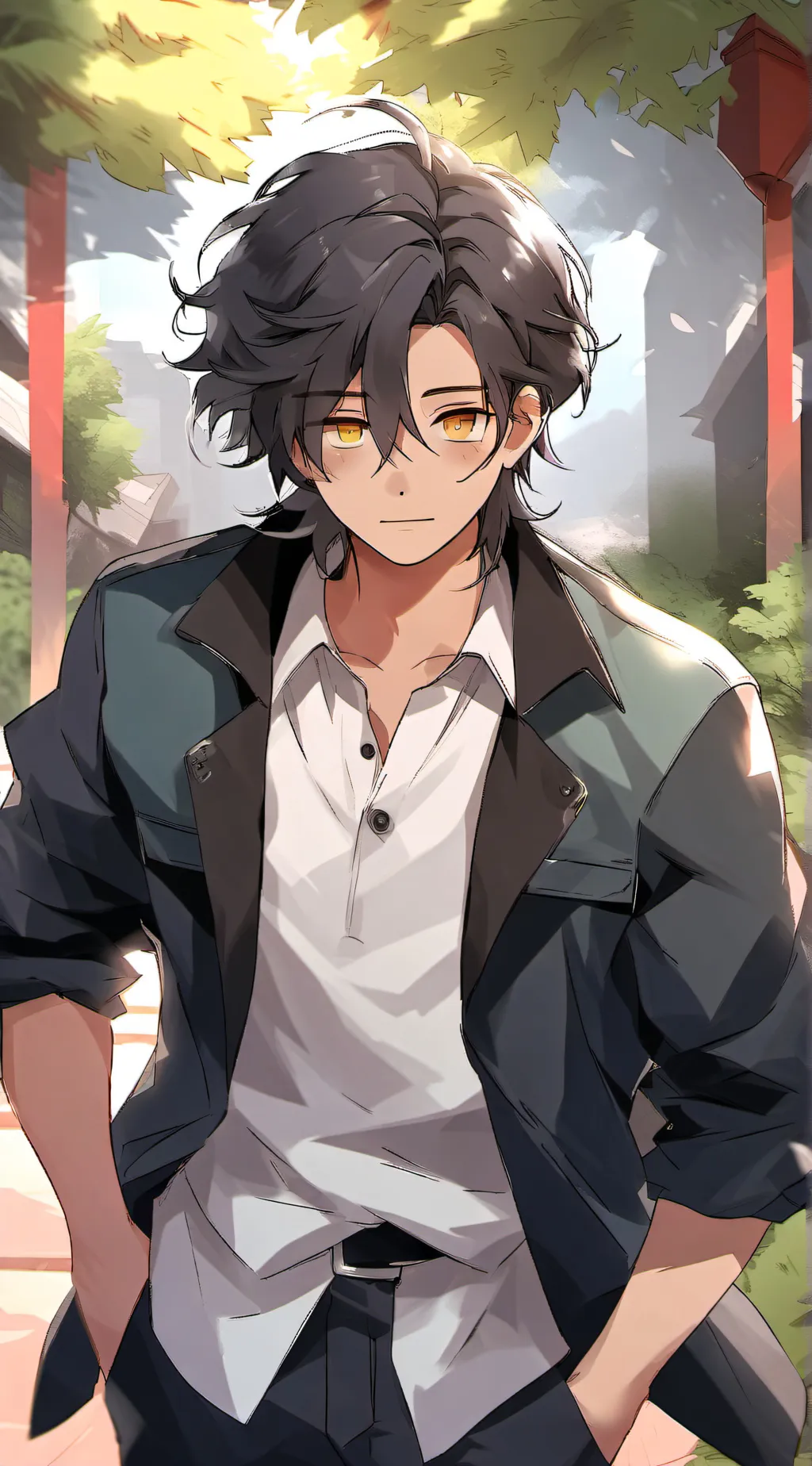 ai character: ☆~•Azeil•~☆ background