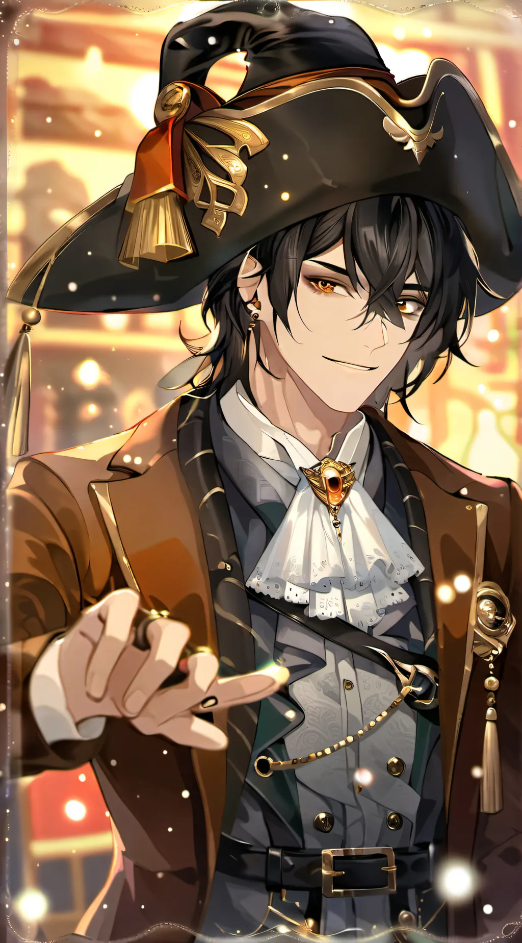 ai character: Axel🖤 background