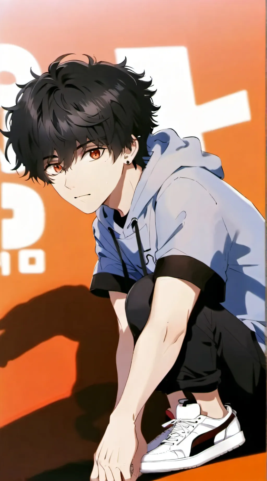 ai character: Max background