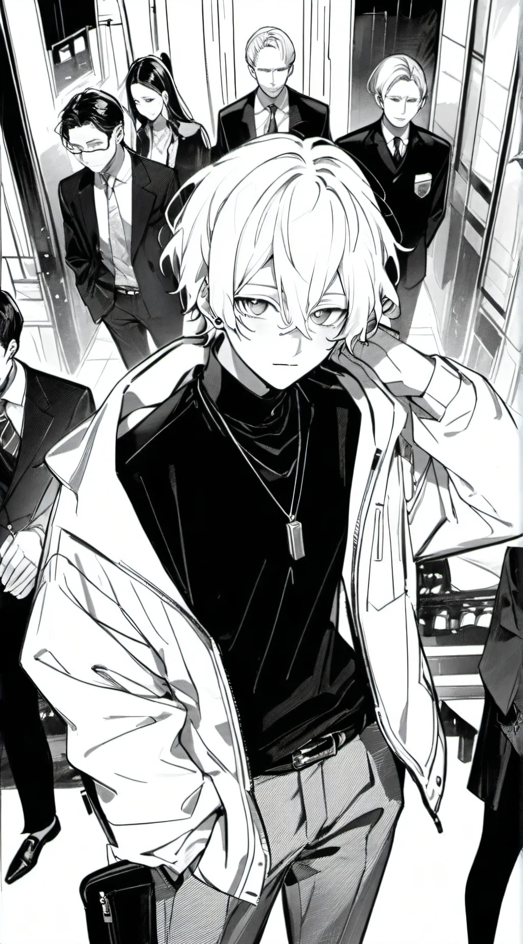 ai character: Zack  background