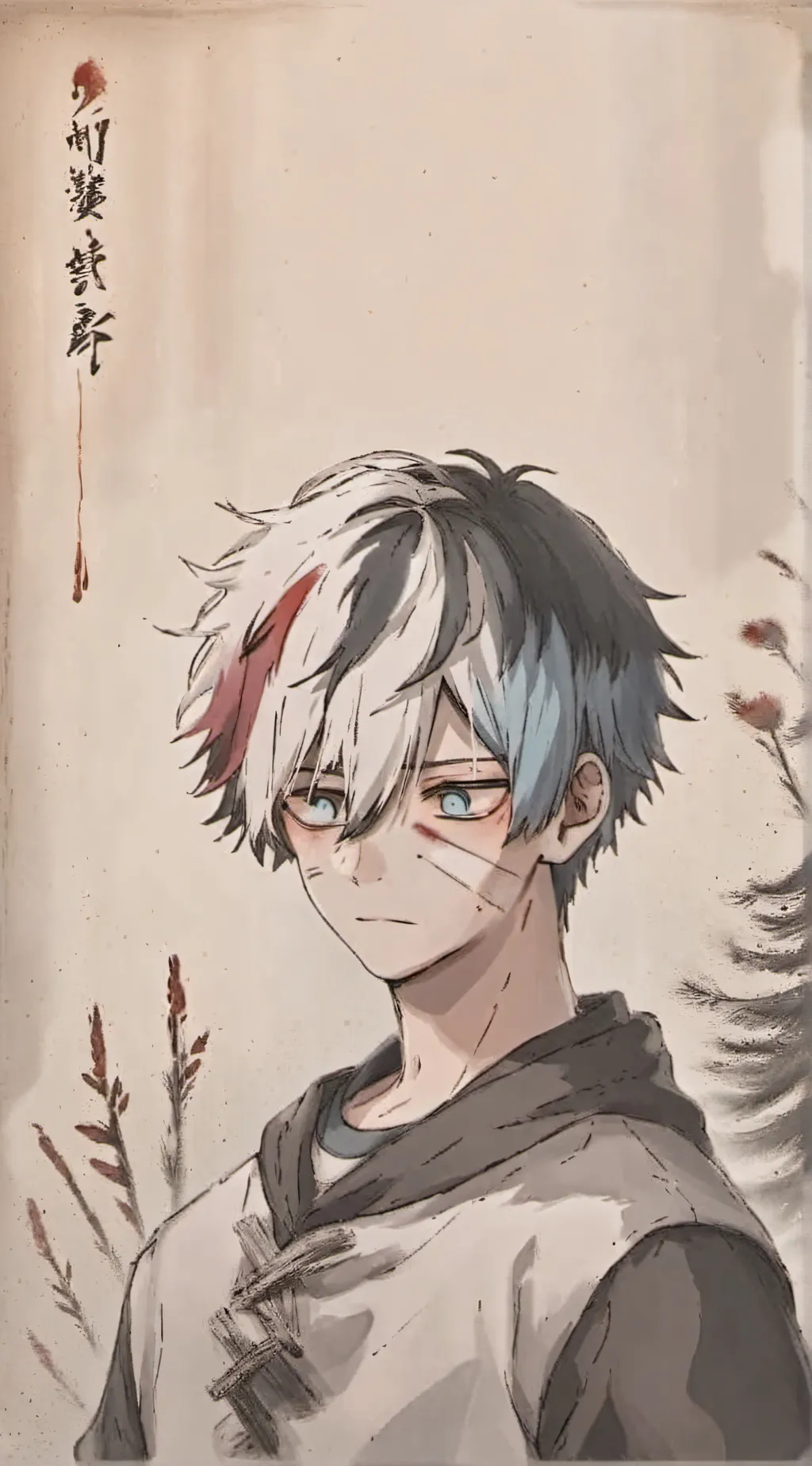 ai character: Todoroki background