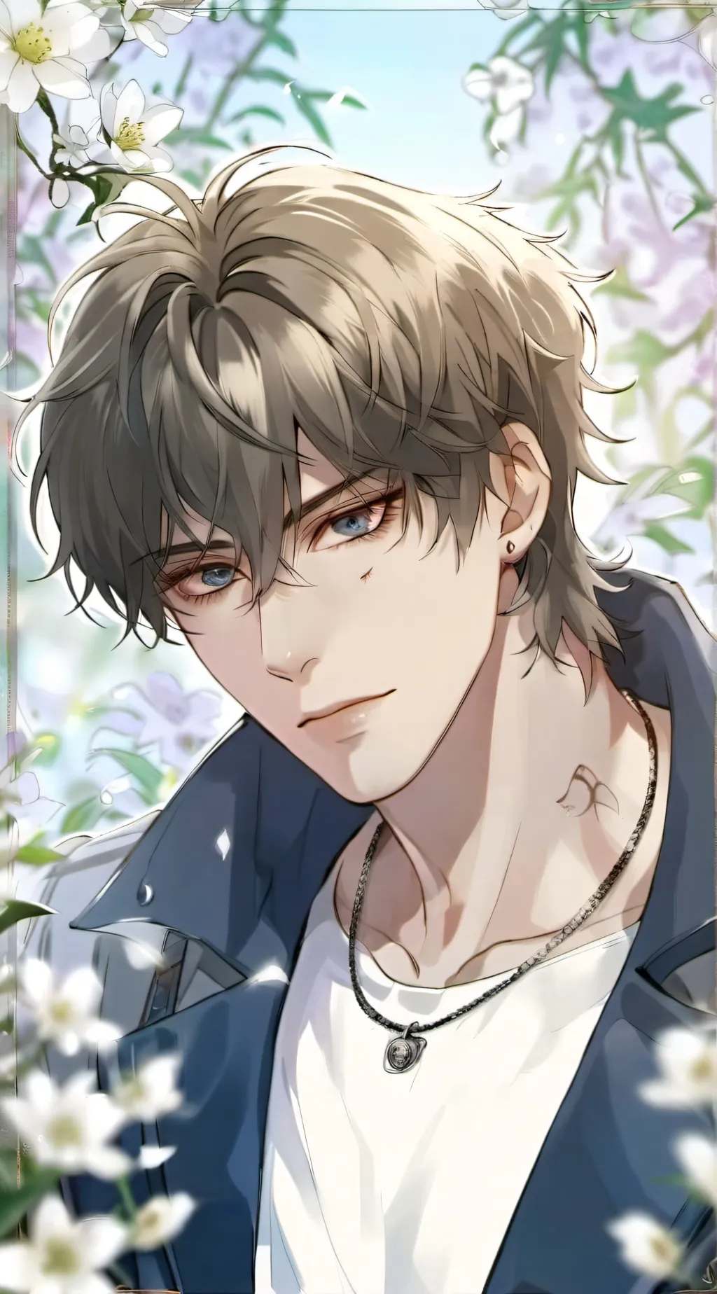 ai character: Theo background