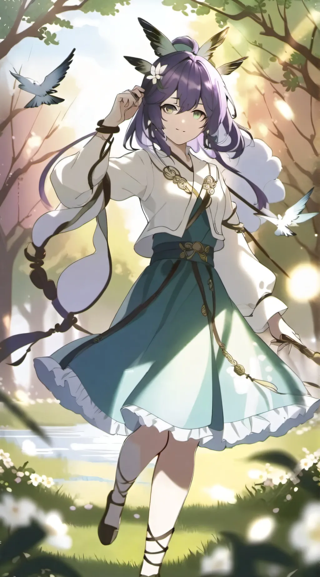 ai character: Lena background