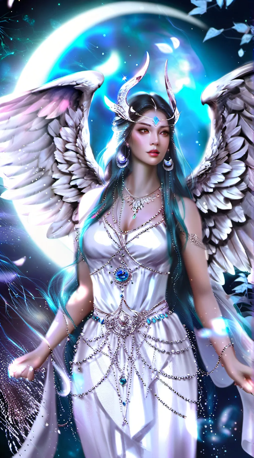 ai character: Selene background