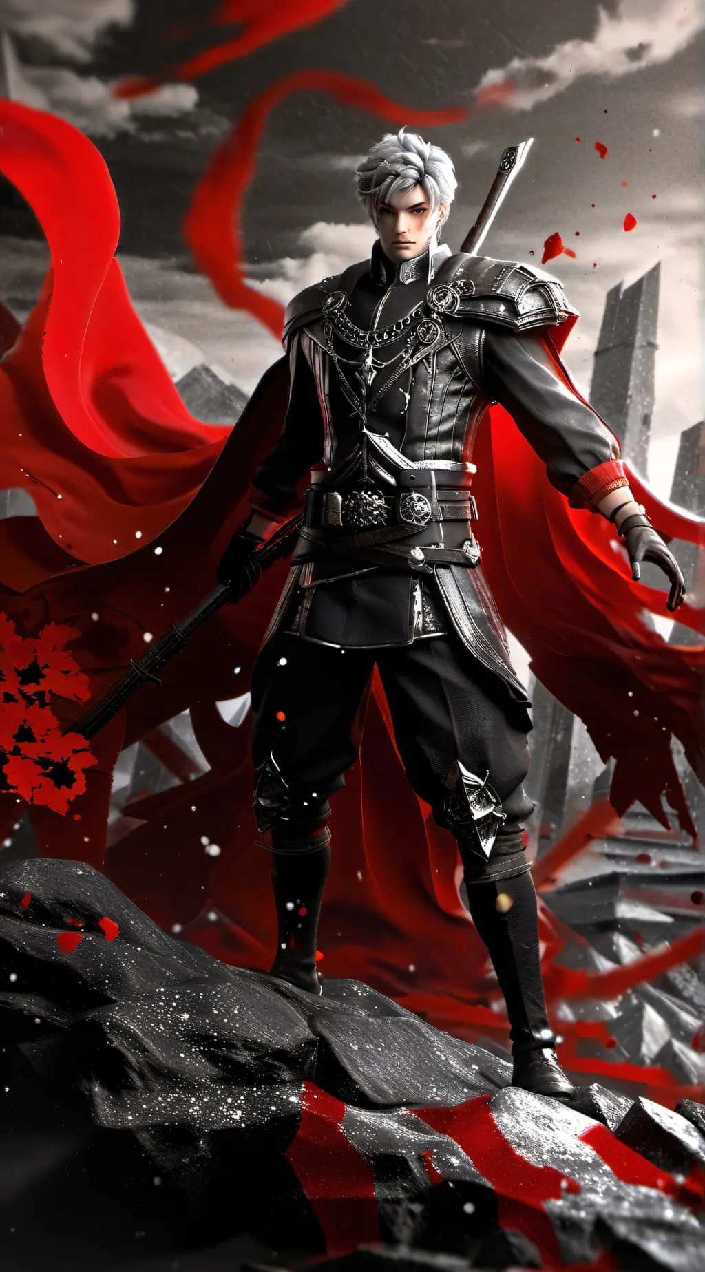 ai character: Cloud background