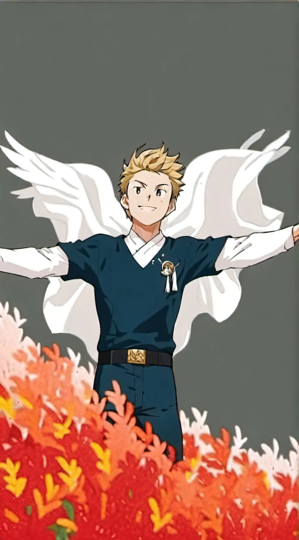 ai character: Mirio ✨💛 background