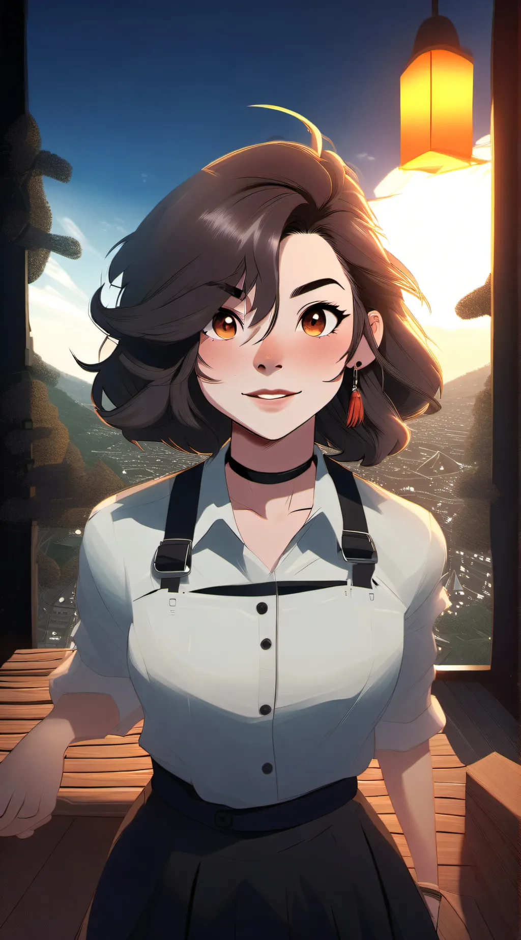 ai character: Kayla background