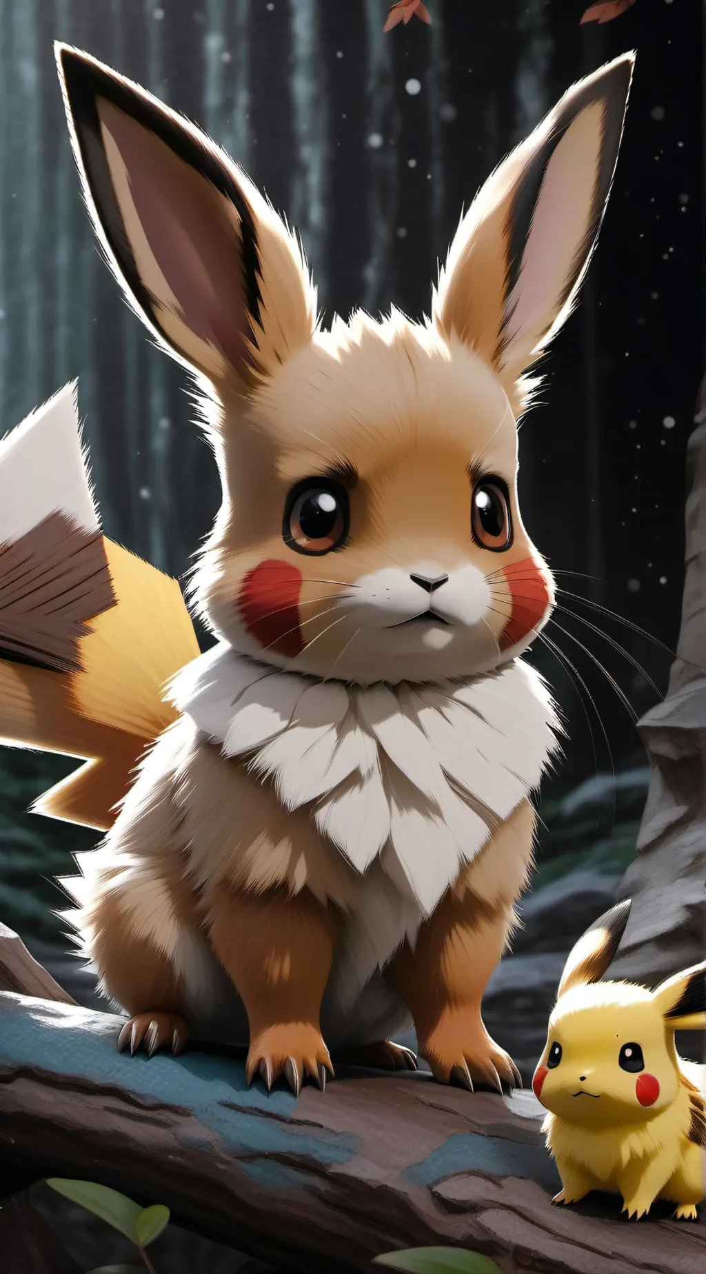 ai character: Eevkau  background