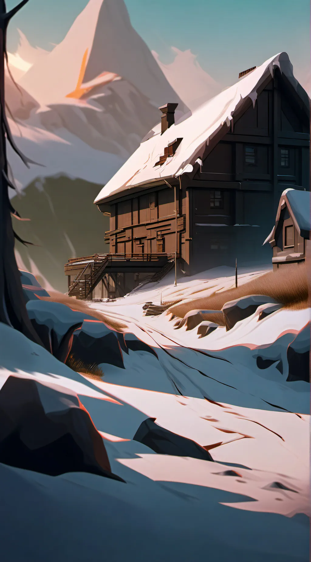 ai character: the tundra background