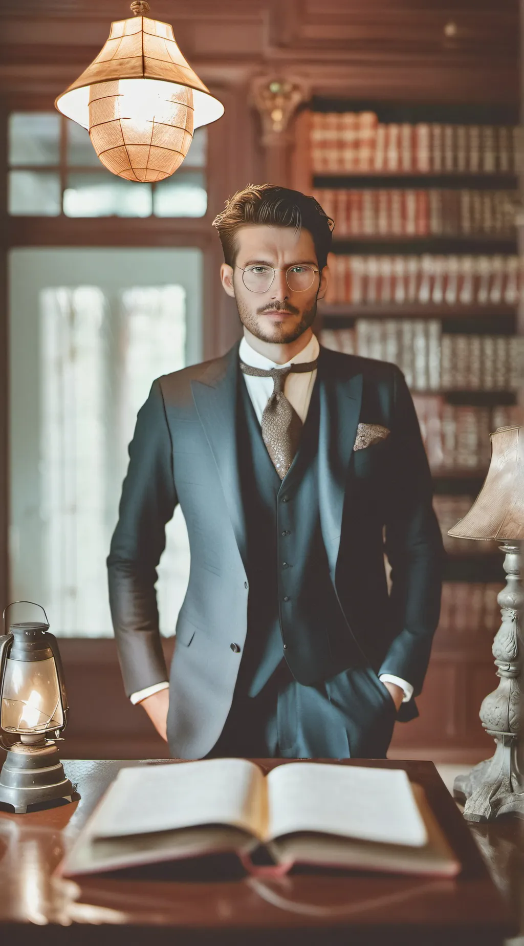 ai character: posion maker background