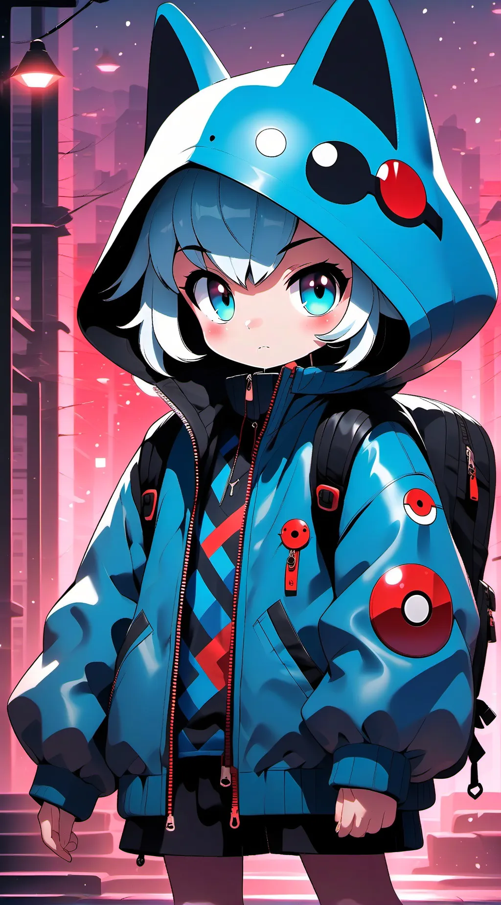 ai character: haily background