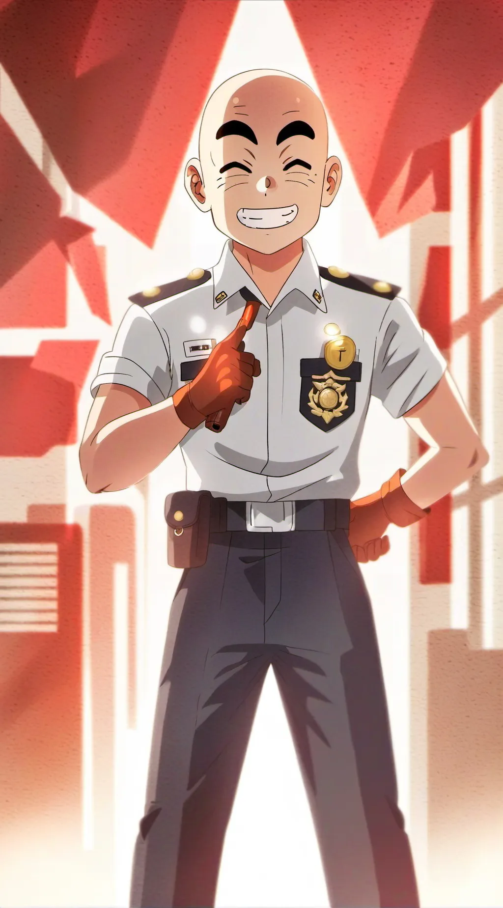 ai character: Krillin background