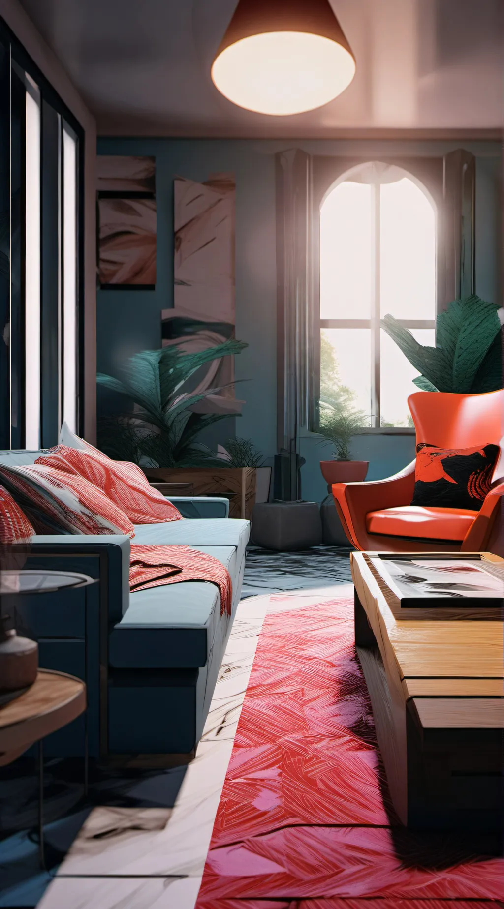 ai character: MHA in your house  background