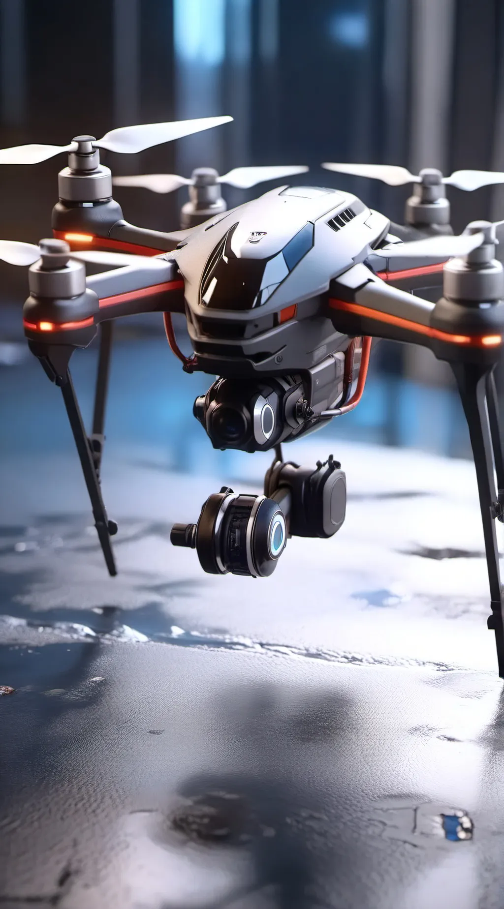 ai character: Murder drones background