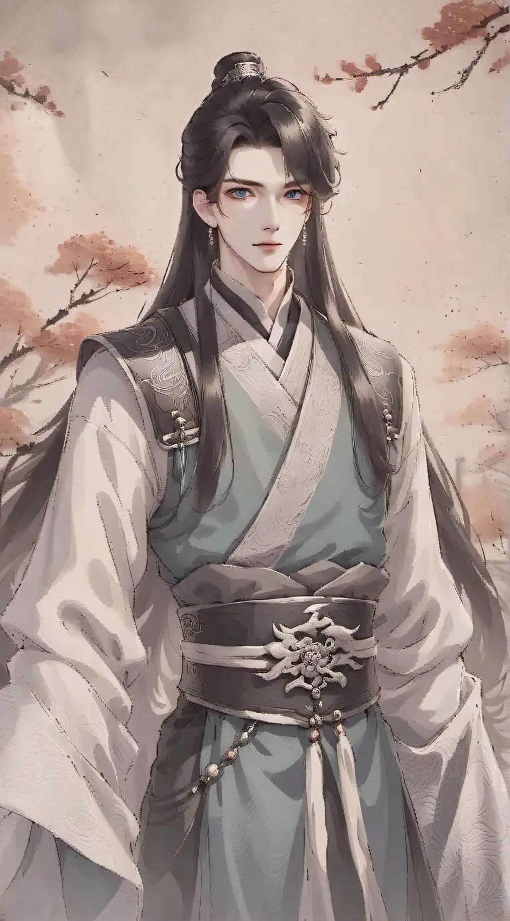 ai character: gu ci yan background