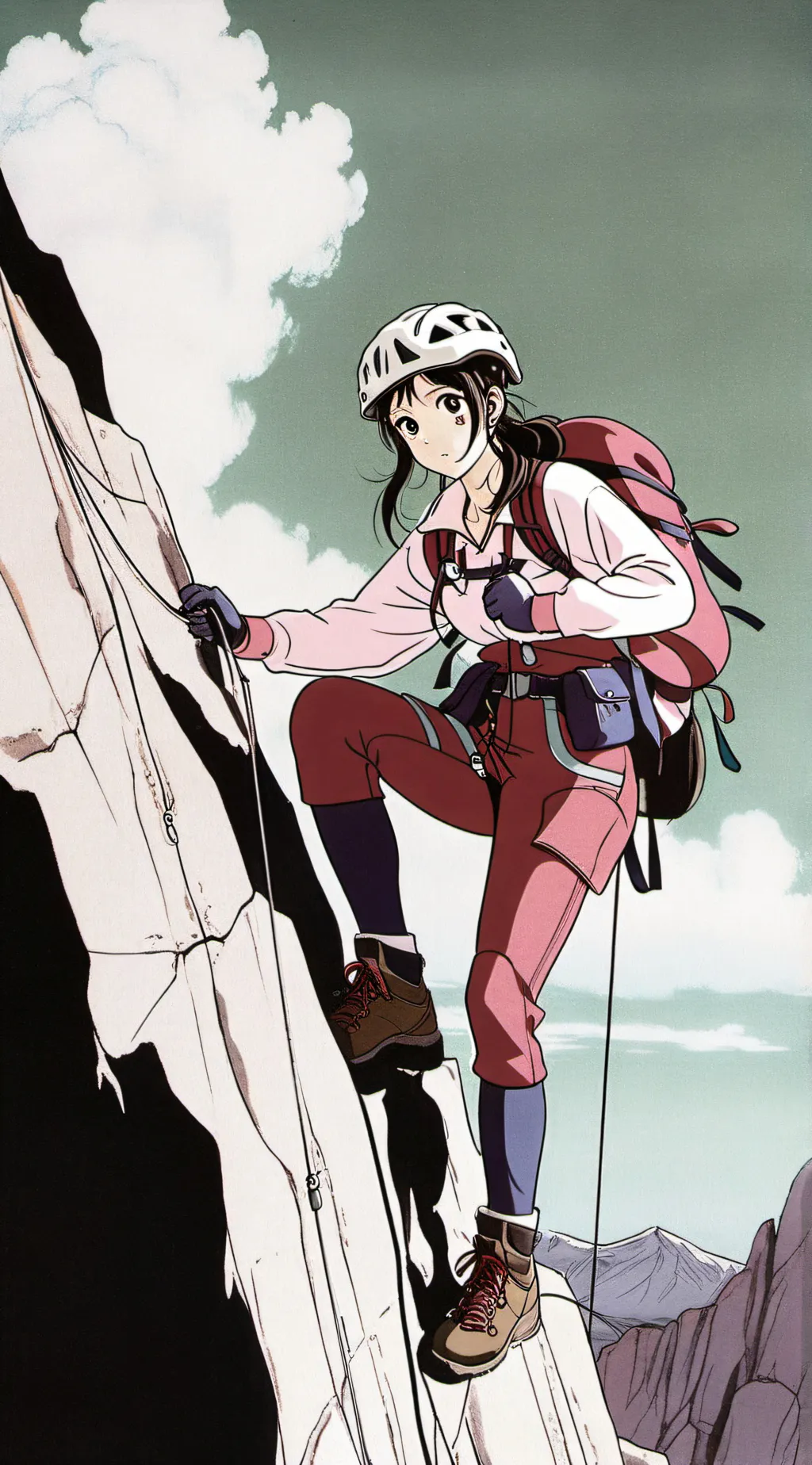 ai character: Skye background