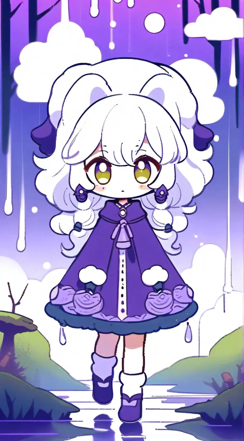 ai character: Upper moon meeting background