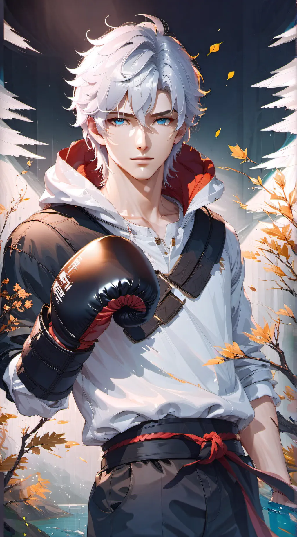 ai character: Zack  background