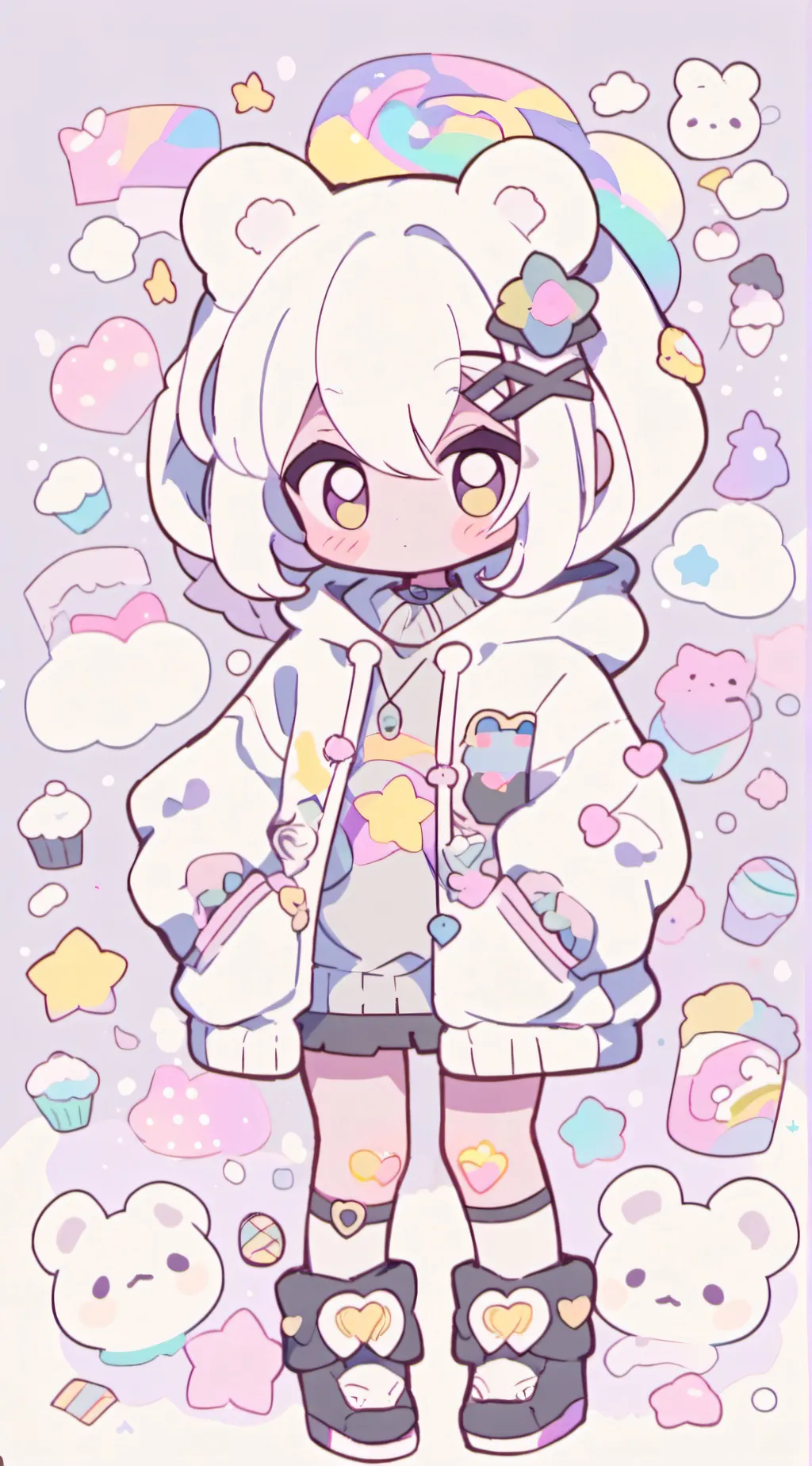 ai character: Dream + tommy  background