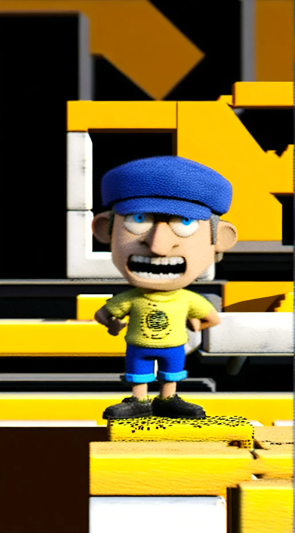 ai character: Jeffy background