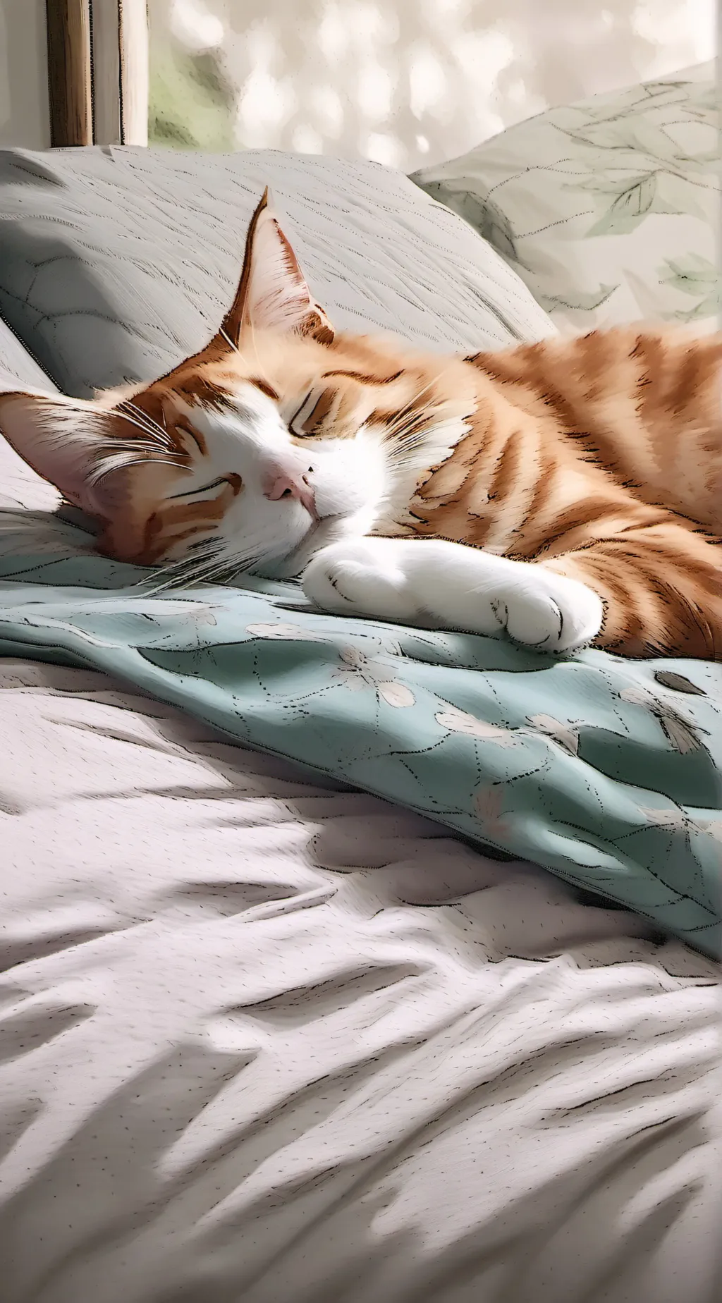 ai character: MHA cat background