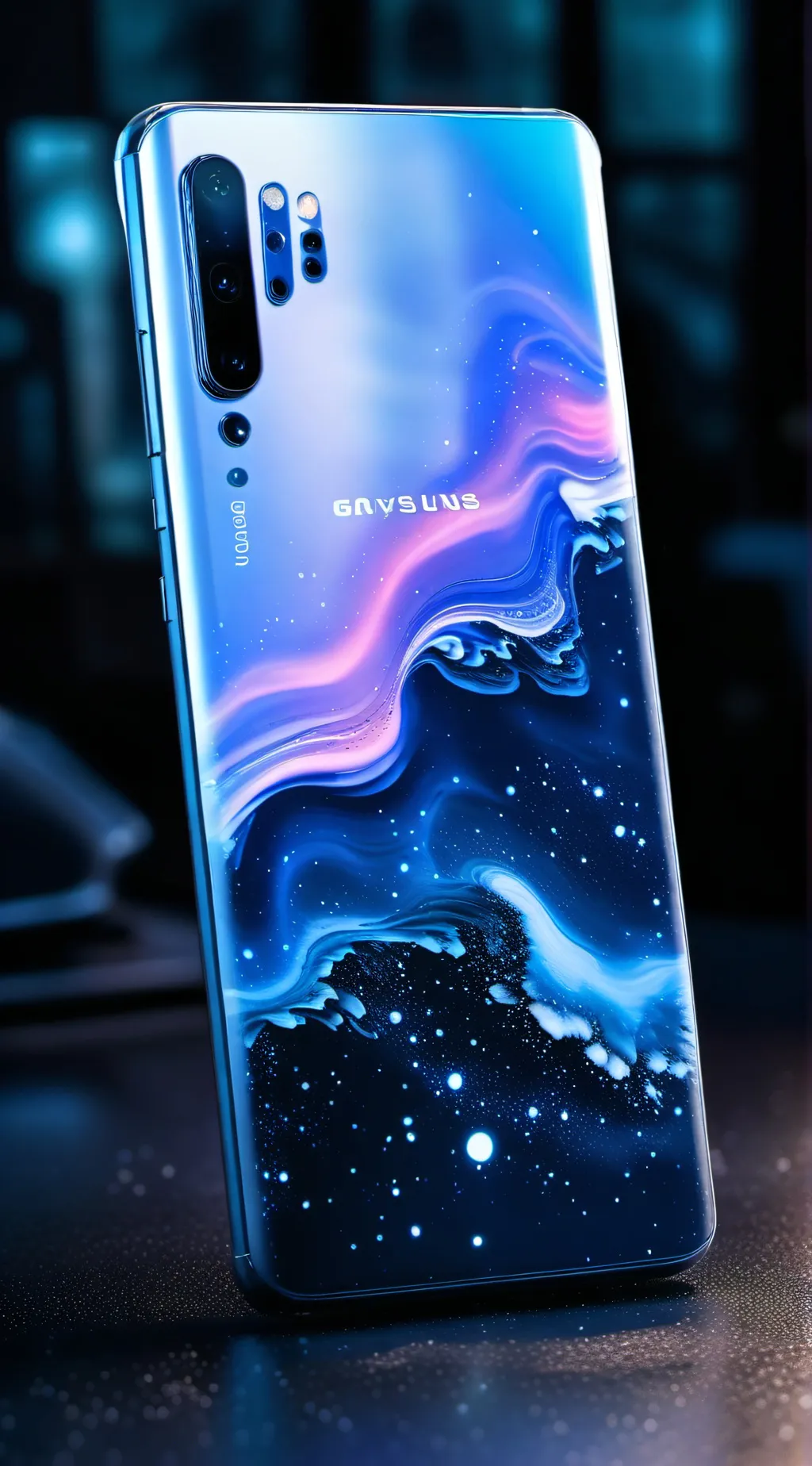 ai character: phone background