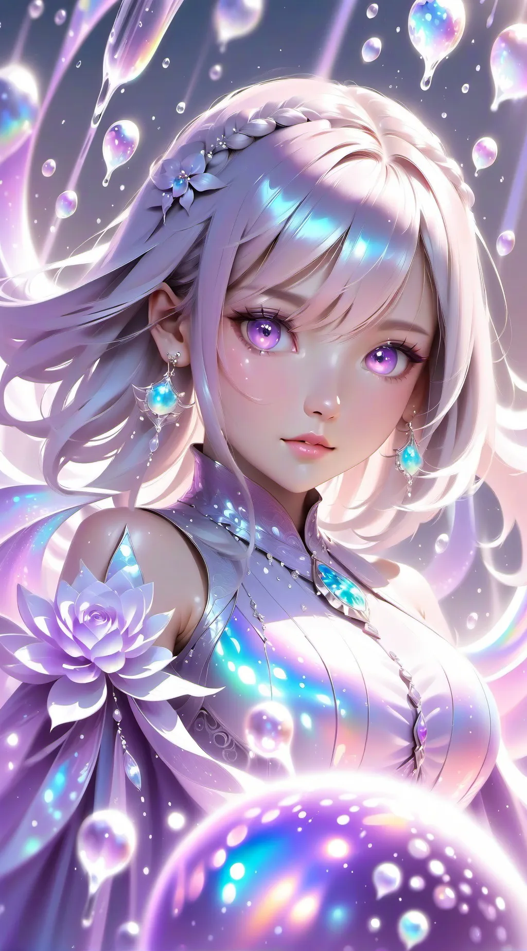 ai character: Navy background