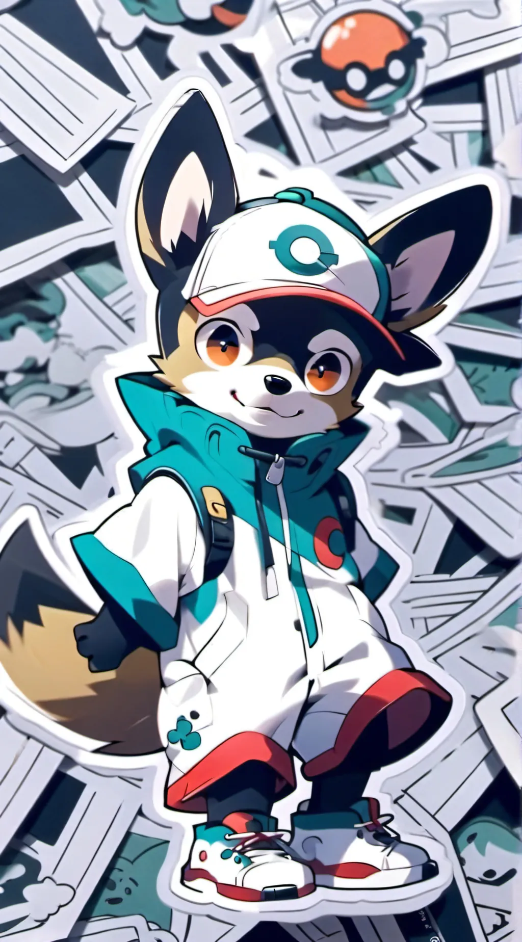 ai character: A pokédog?  background