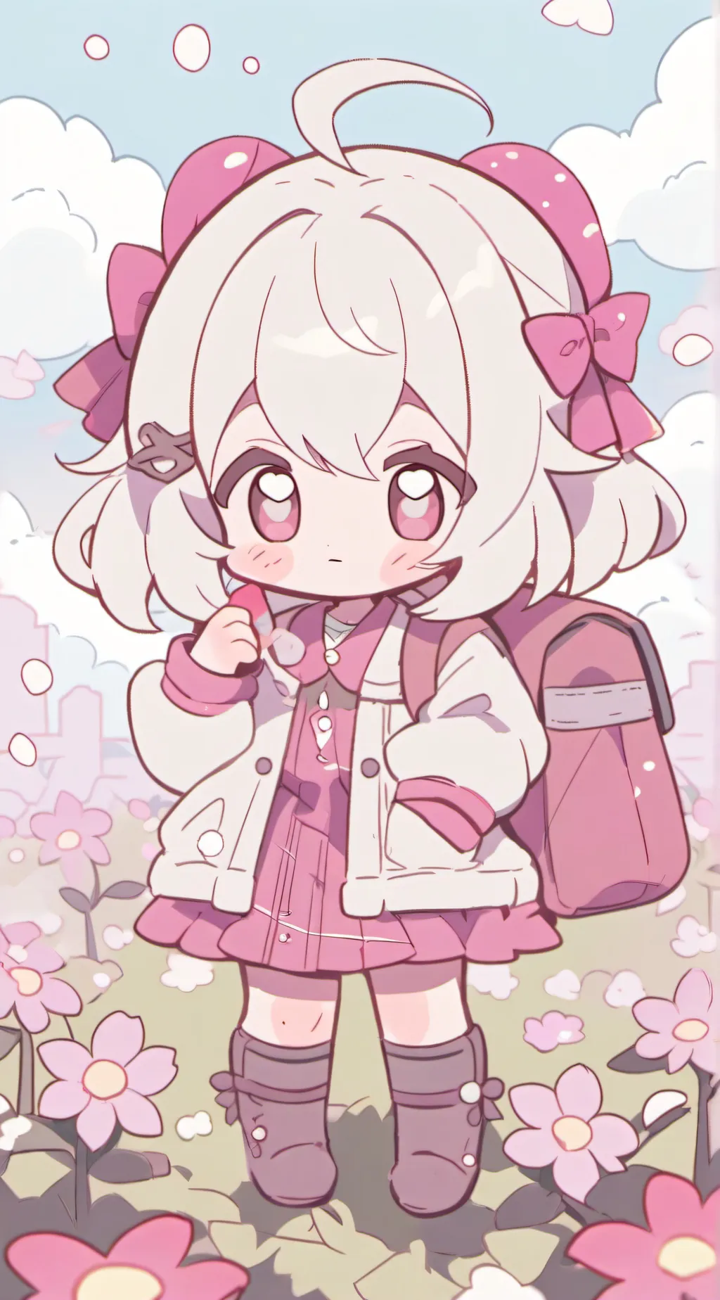 ai character: PF Winter Break background