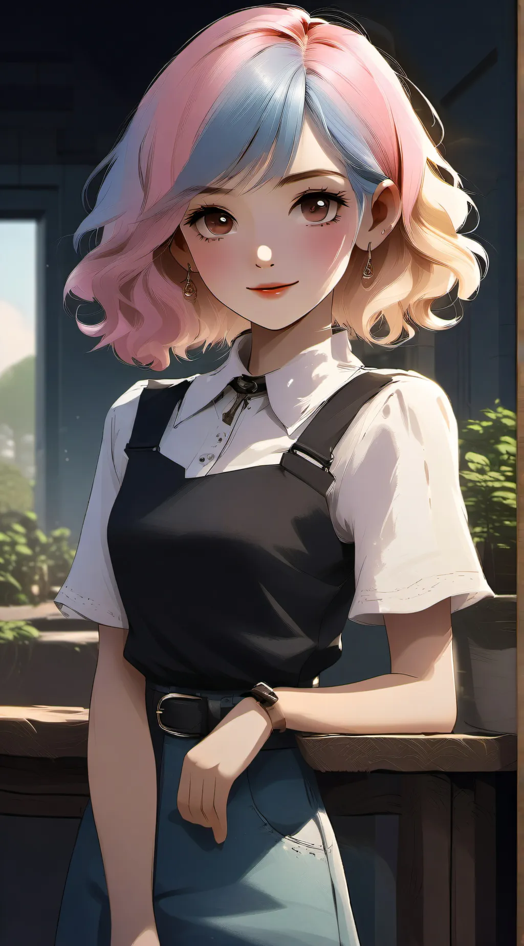 ai character: enid Sinclair  background