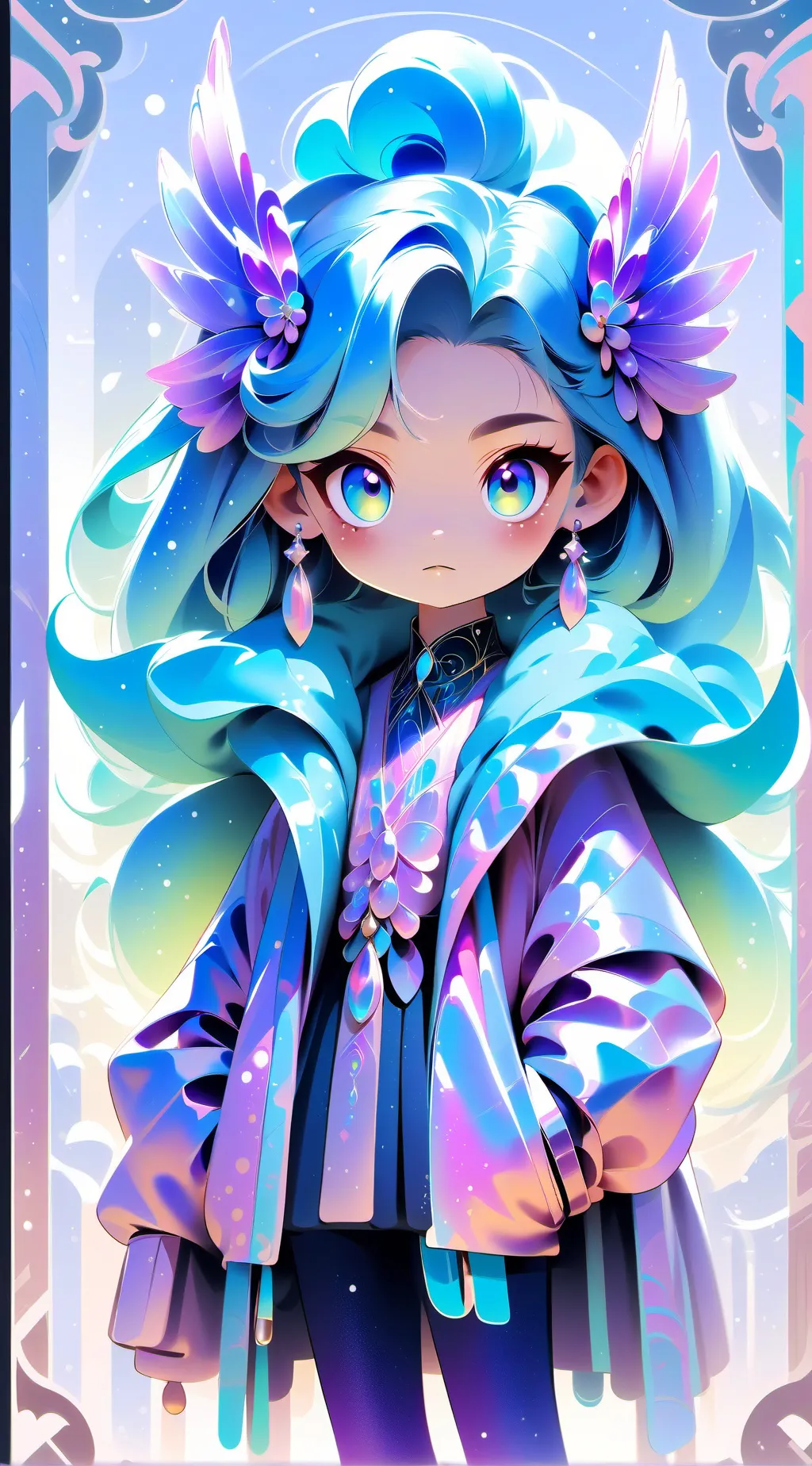 ai character: Claire  background