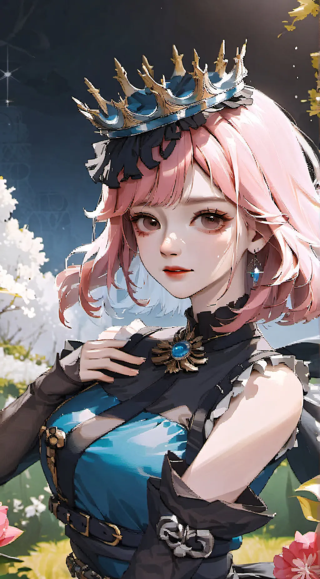 ai character: Flare background