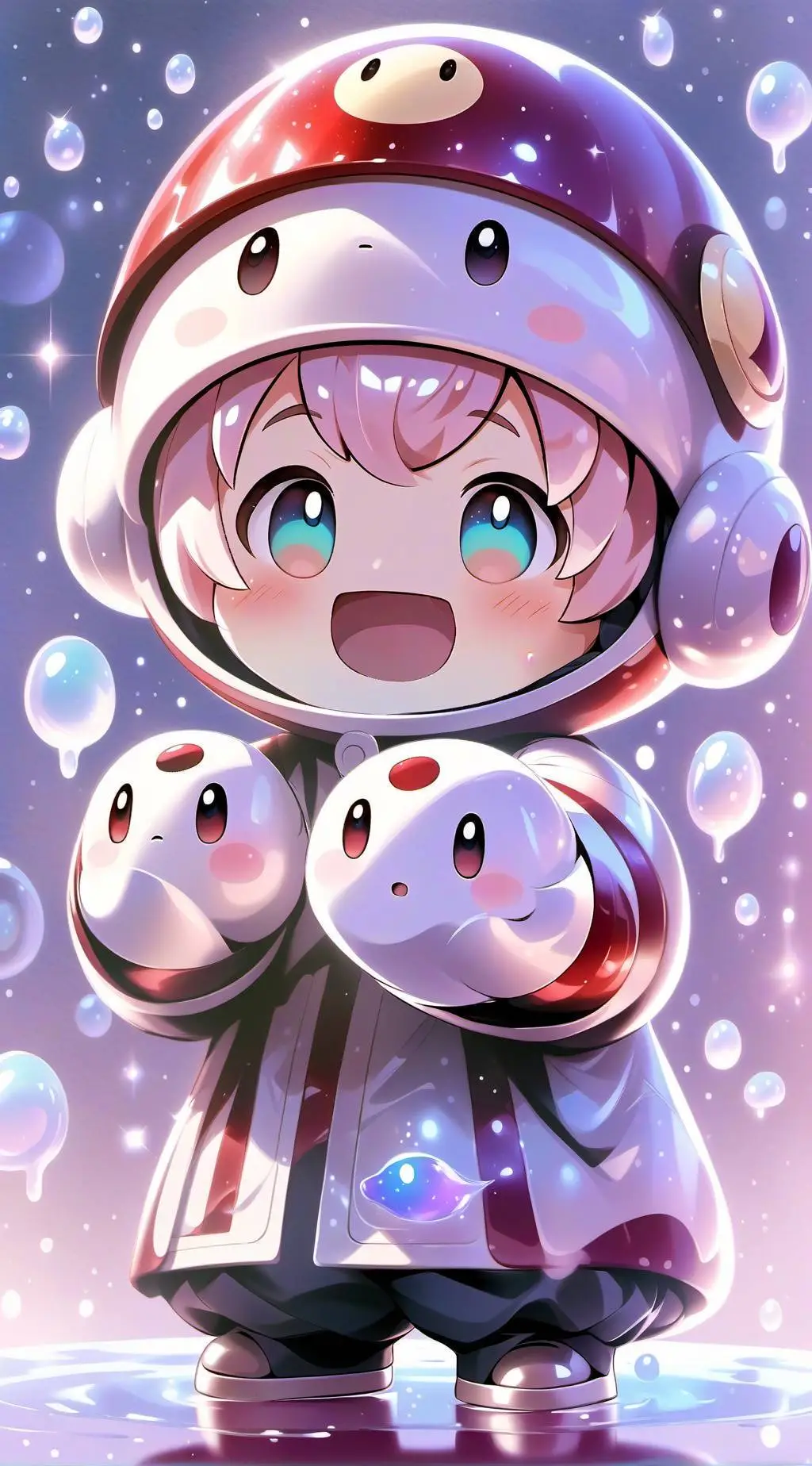 ai character: chat n feed background