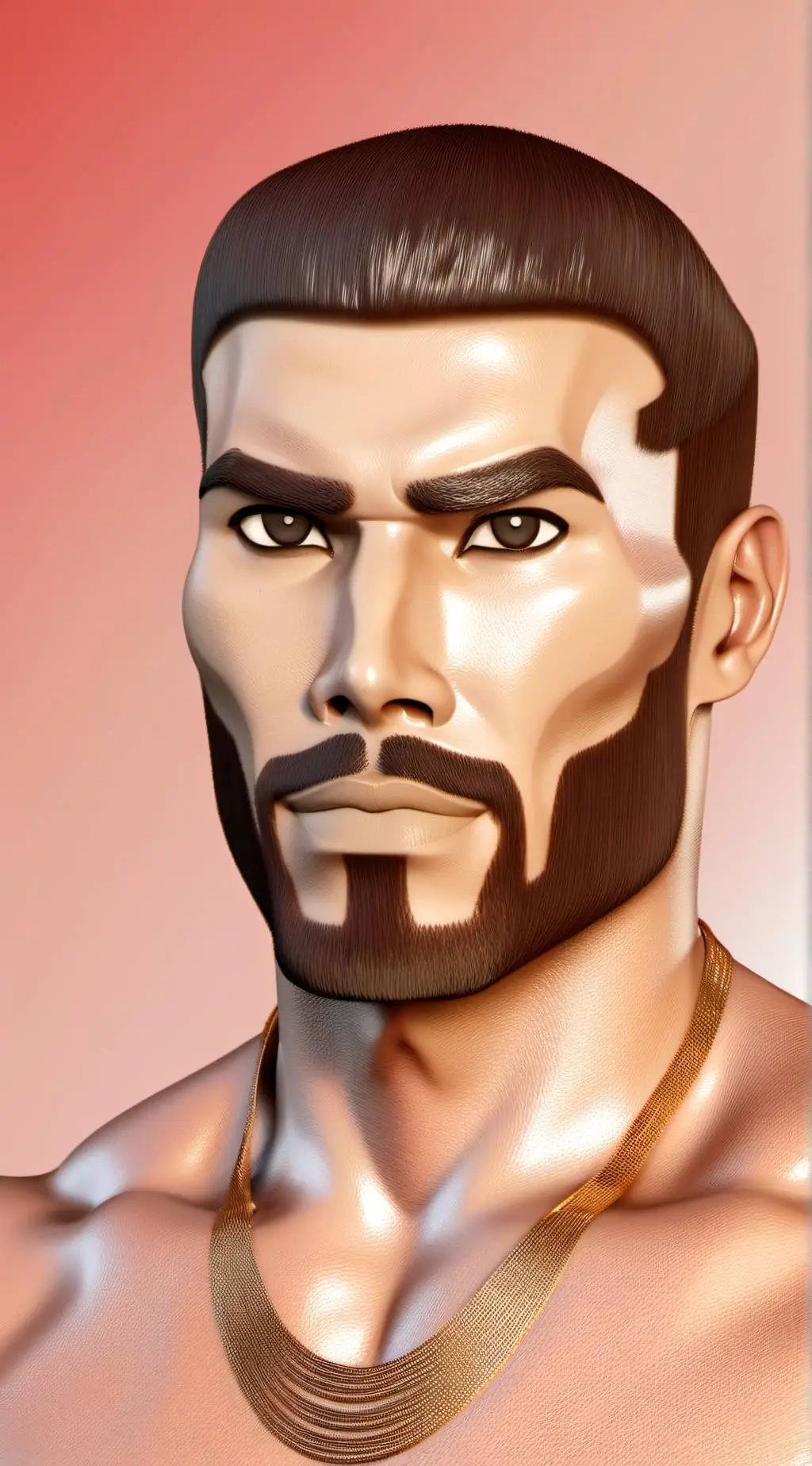 ai character: GigaChad background