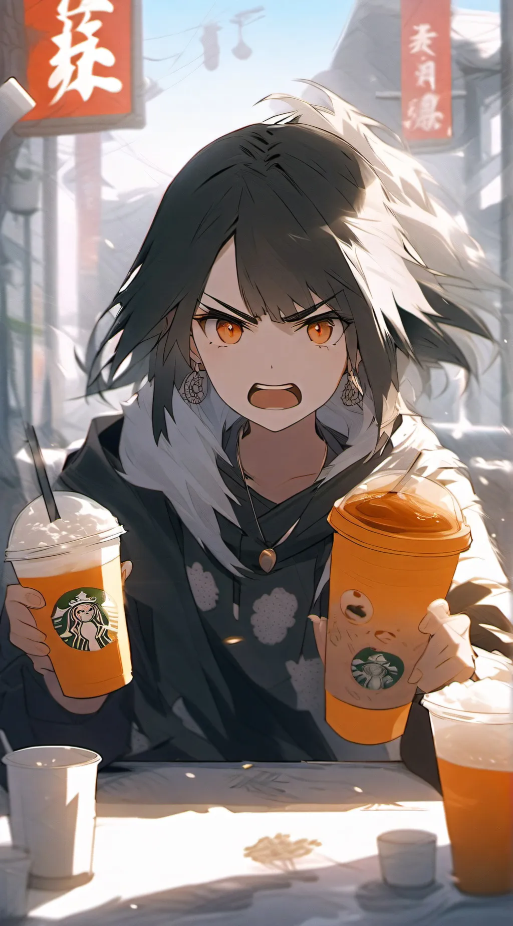 ai character: boba background