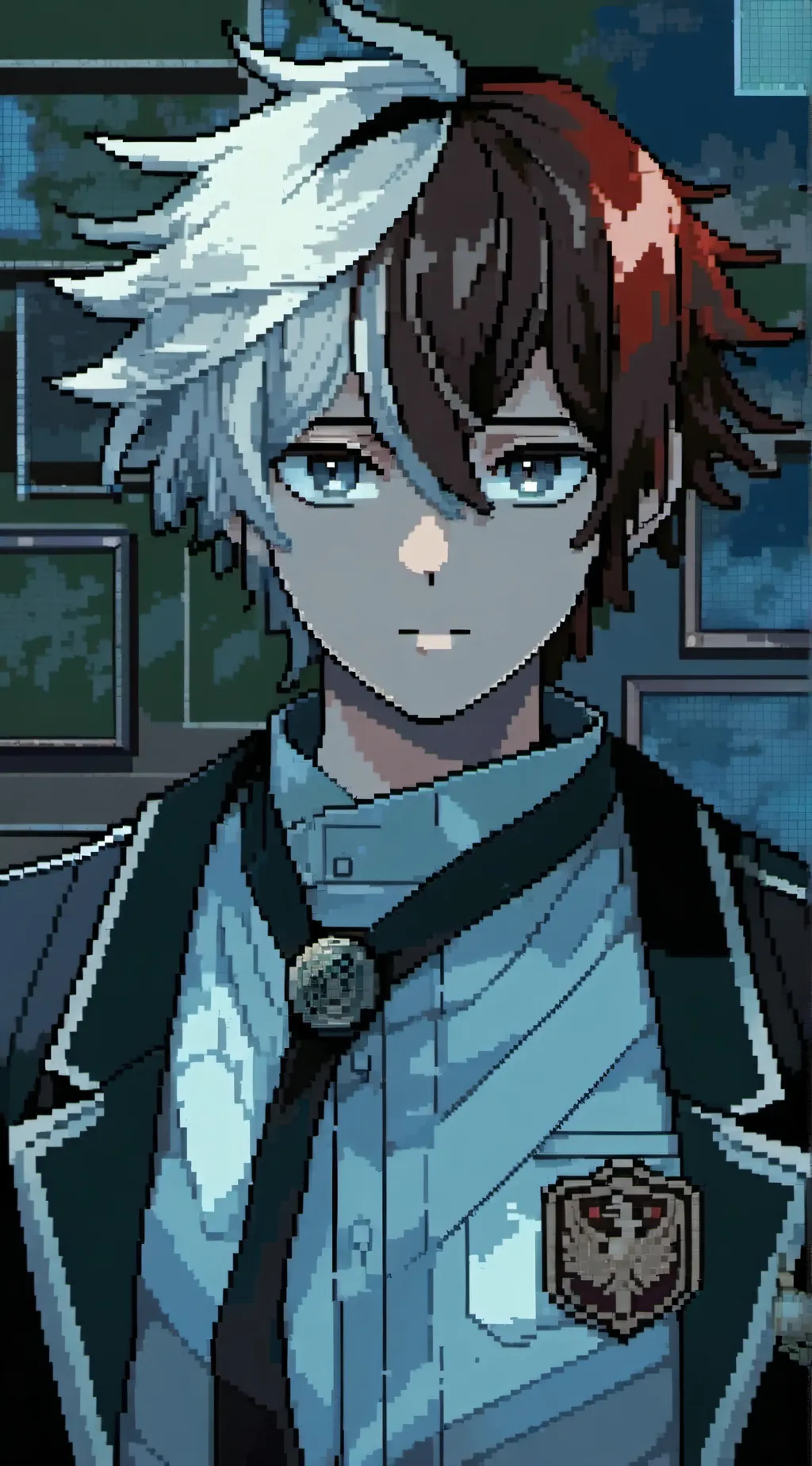 ai character: shoot x deku background