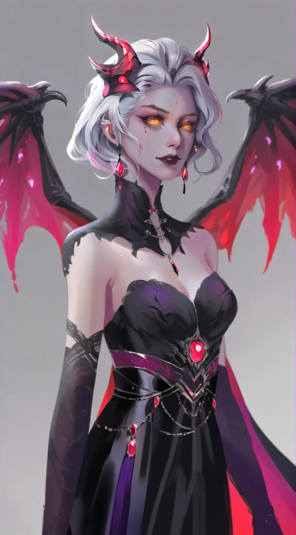 ai character: luna background