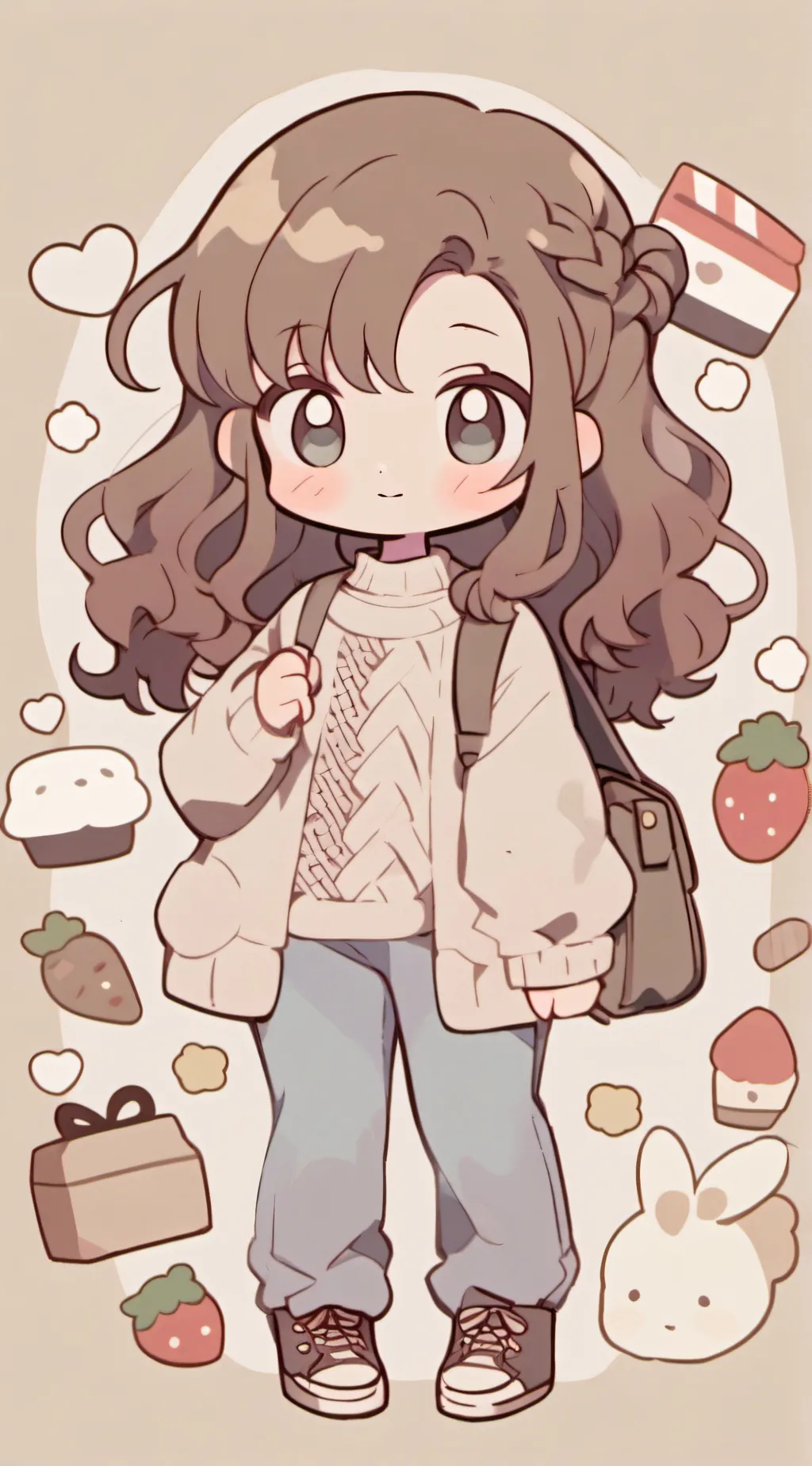 ai character: Isabel Tieken background