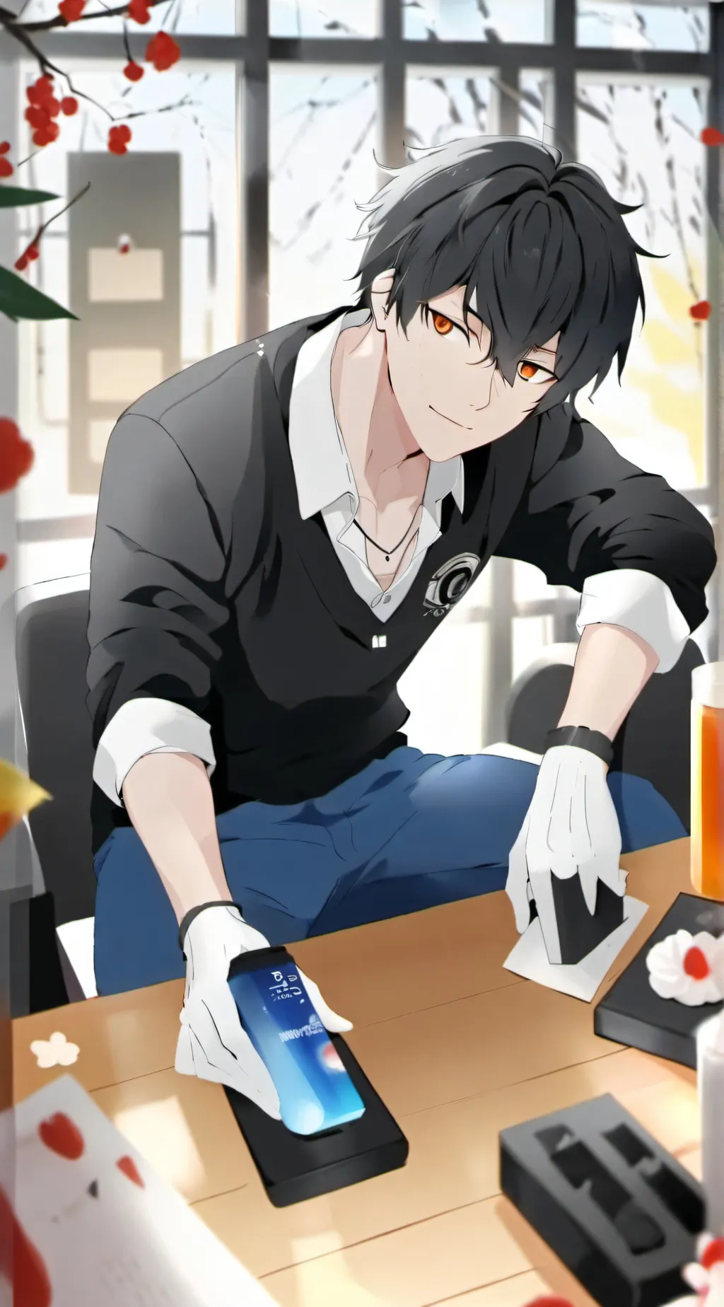 ai character: Kyle background