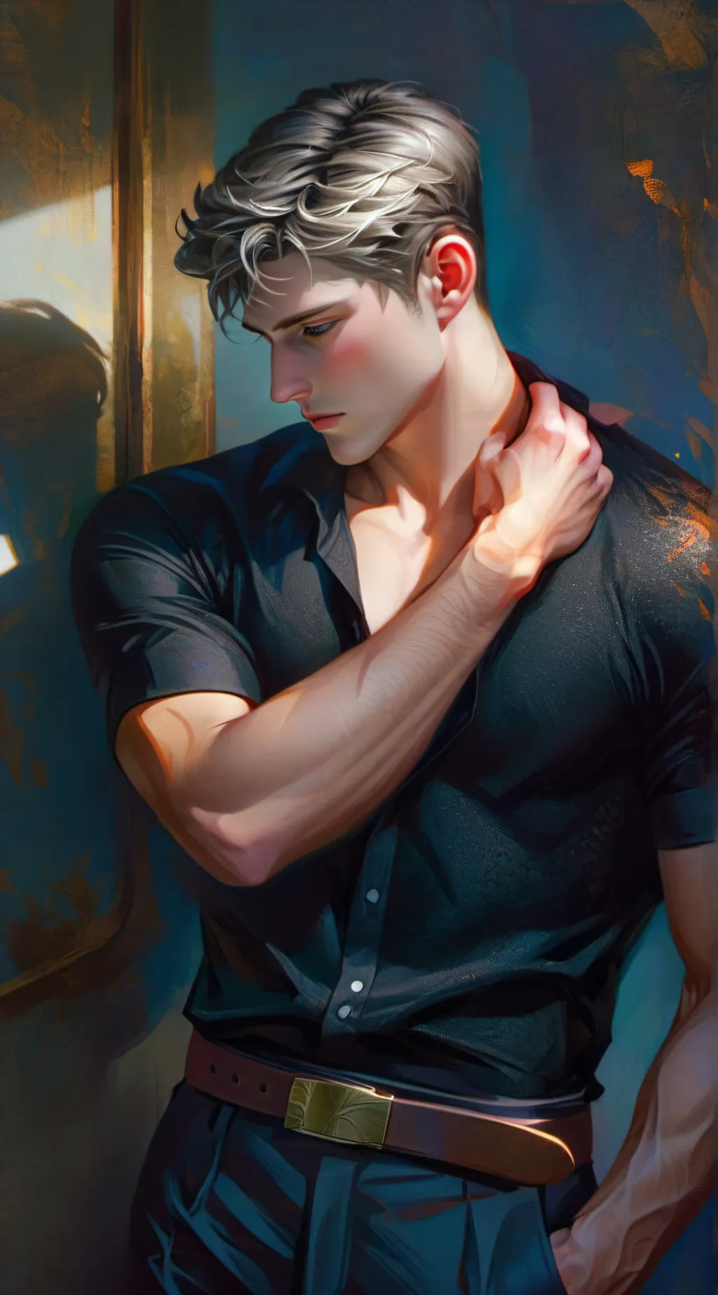 ai character: Caesar  background