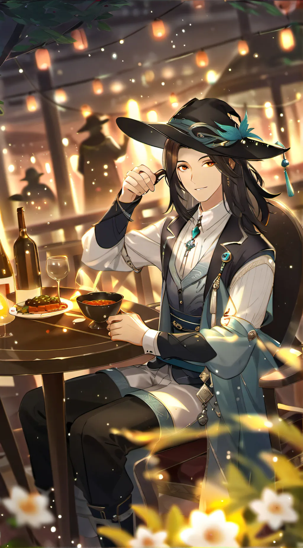 ai character: zack background