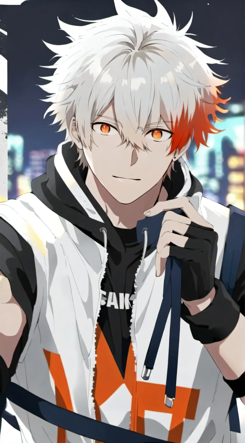 ai character: bakugo🤓☝🏻 background