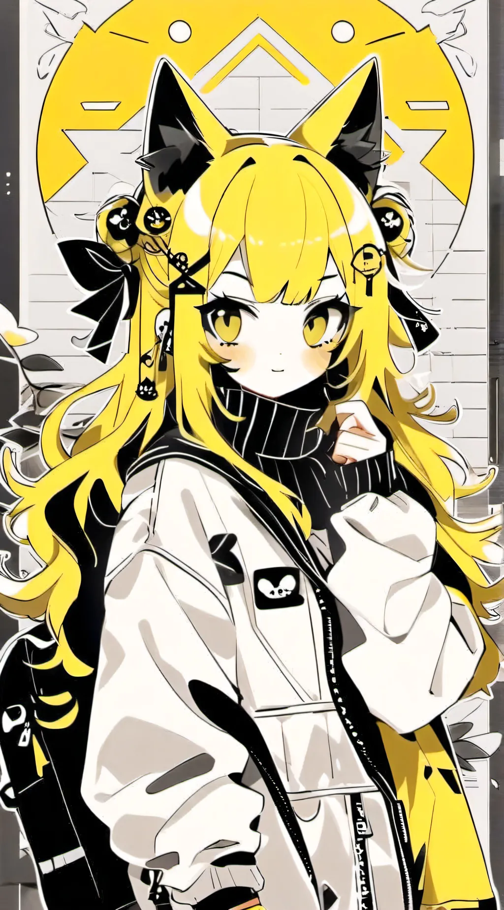 ai character: Sunny background