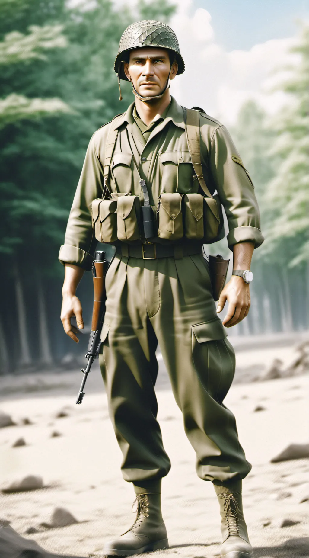 ai character: david  background